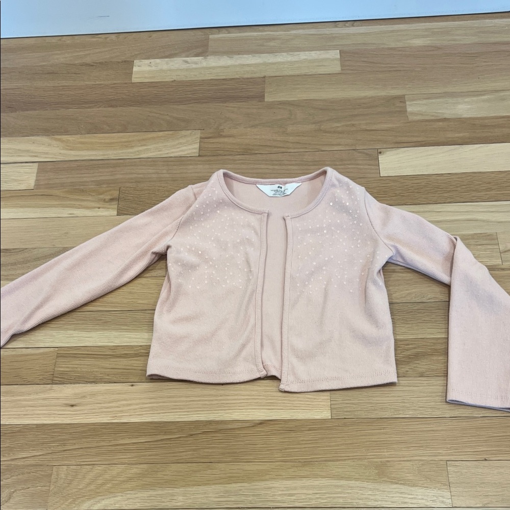 H&M Soft Pink Ribbed Top